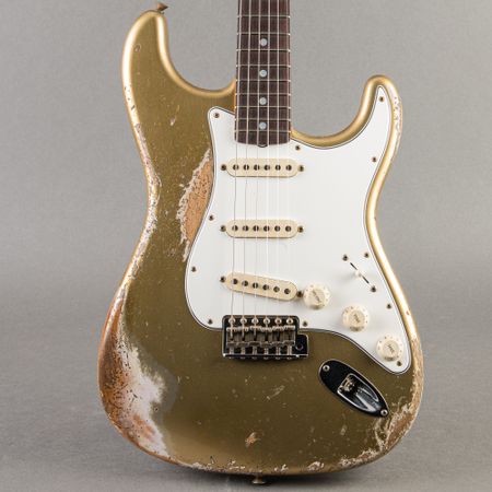 Fender Custom Shop Strat Pro Super Heavy Relic 2025, Aged HLE Gold thumbnail