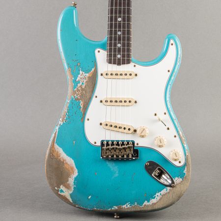 Fender Custom Shop Strat Pro Super Heavy Relic 2025, Taos Turquoise thumbnail