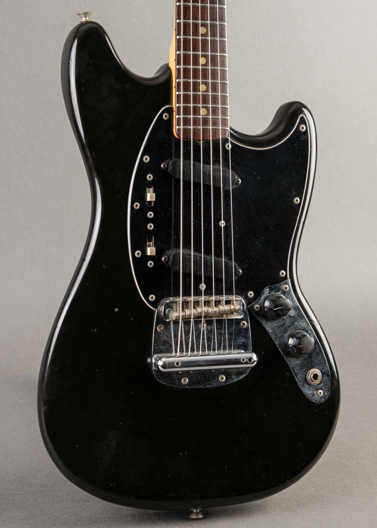 Carter Vintage - Fender Mustang 1974, Black | Carter Vintage Guitar