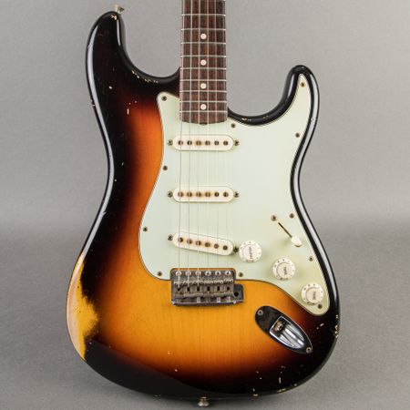 Fender John Cruz Masterbuilt WW10 1959 Stratocaster 2014, Sunburst thumbnail