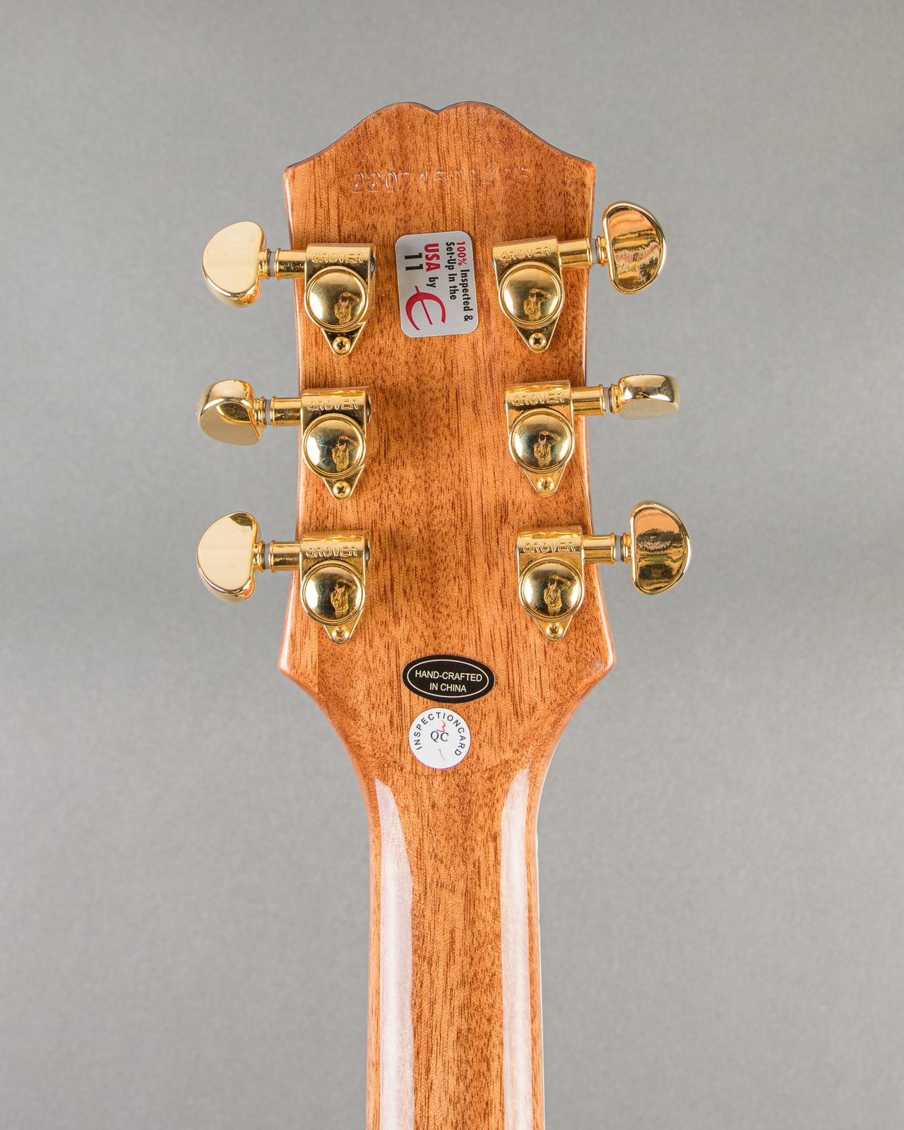 Carter Vintage - Epiphone Les Paul Custom Koa 2022, Natural