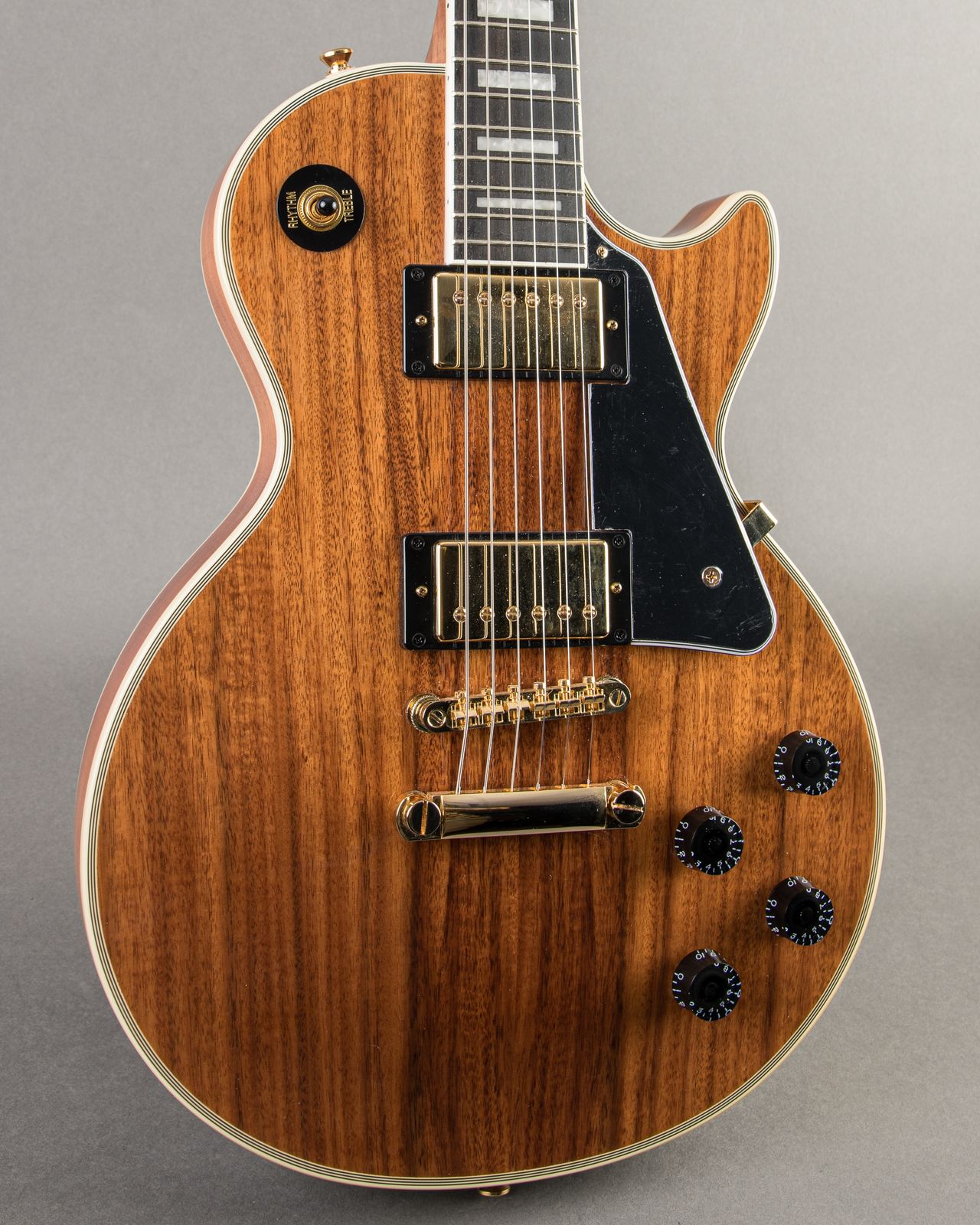 Carter Vintage - Epiphone Les Paul Custom Koa 2022, Natural