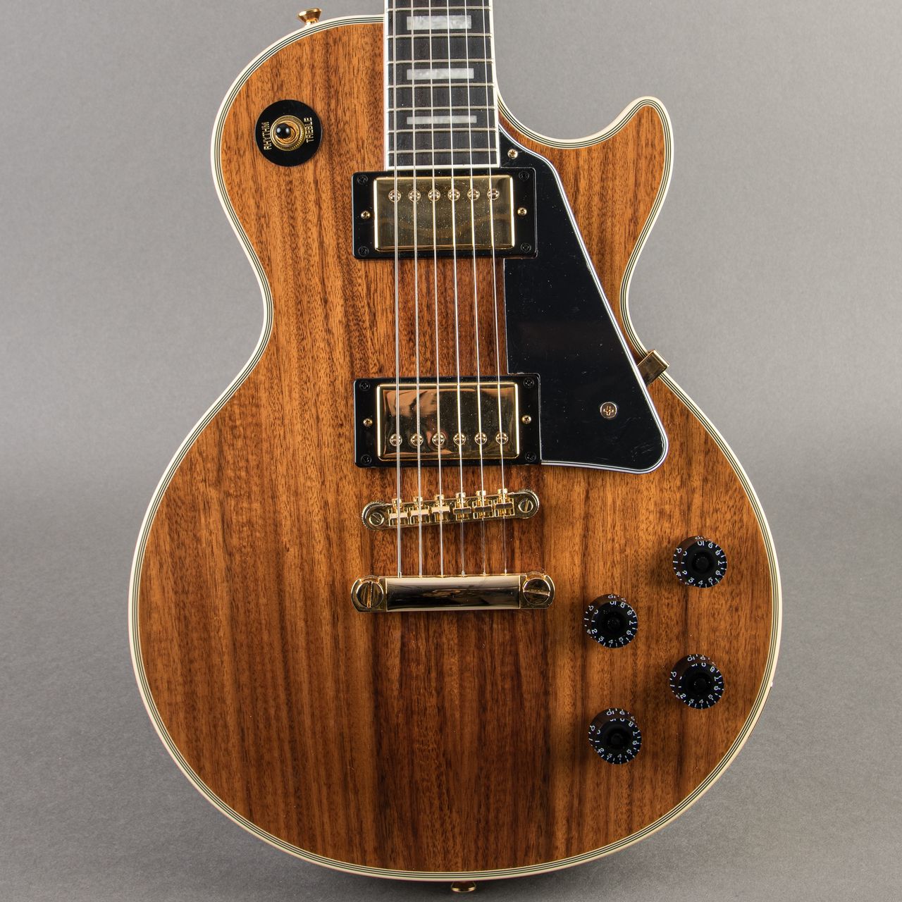 Carter Vintage - Epiphone Les Paul Custom Koa 2022, Natural