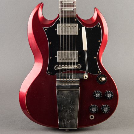 Gibson Custom Shop '64 SG Standard Batwing Maestro Murphy Lab Light Aged 2025, Sparkling Burgundy thumbnail