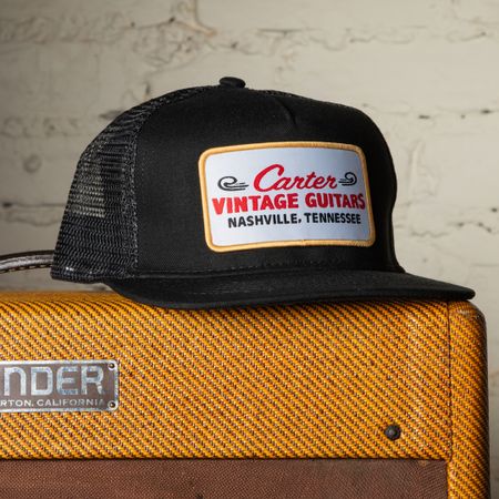 Carter Vintage Black Sign Patch Hat thumbnail