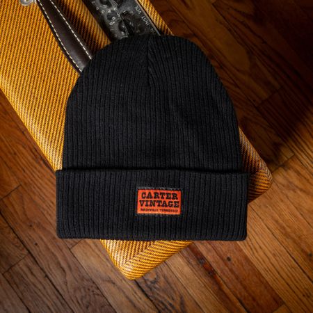 Carter Vintage Black Beanie thumbnail