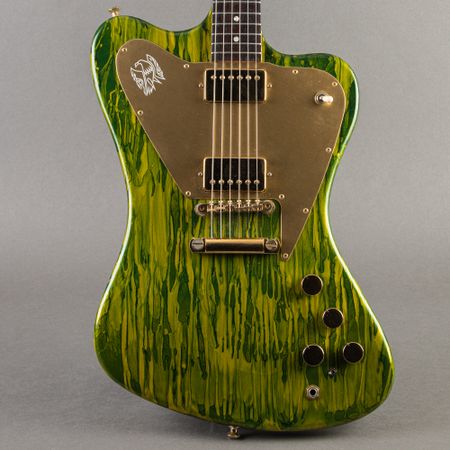 Gibson Non-Reverse Firebird 2002, Green Swirl thumbnail