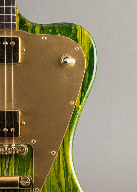 Carter Vintage - Gibson Non-Reverse Firebird 2002, Green Swirl