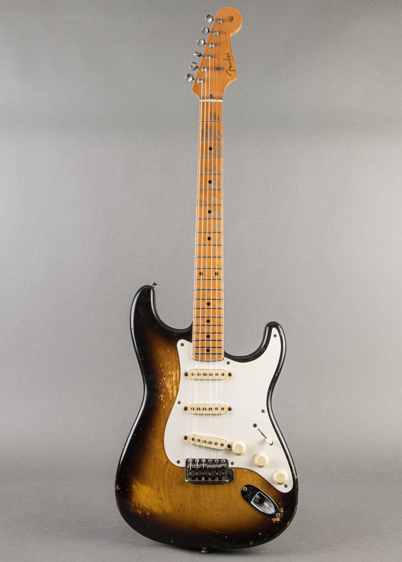 sparkleサンバースト　虎杢 Stratocaster Fender Fender Relic Pickups Hand-Wound Stratocaster 1957 '57 Shop Custom ギター