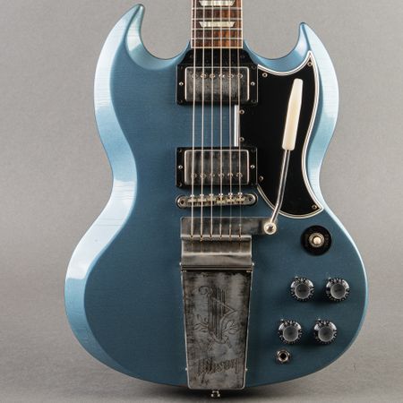 Gibson Custom Shop Murphy Lab Light Aged '64 SG 2021, Aged Pelham Blue thumbnail