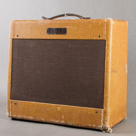 Fender Deluxe Amp Rare Wide Panel 5D3 1955, Tweed thumbnail