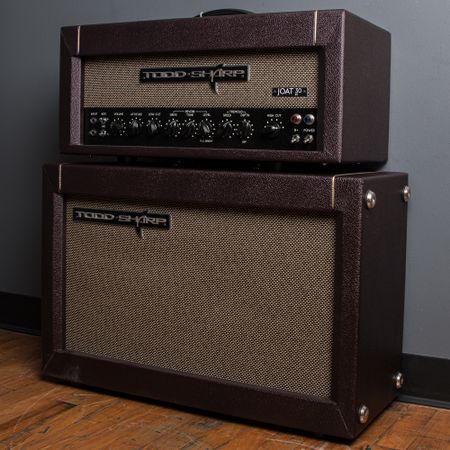 Todd Sharp Amps JOAT 30RT w/ 2x12 Cab 2020's, Oxblood thumbnail