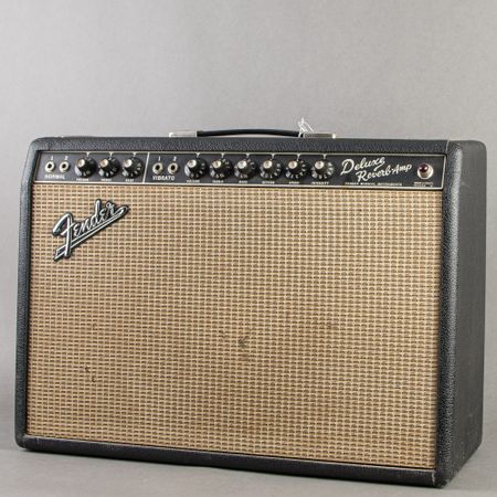 Fender Deluxe Reverb AB763 1966, Black thumbnail