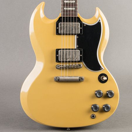 Gibson Custom Shop Murphy Lab Ultralight Aged 1961 Les Paul SG Standard 2024, TV Yellow thumbnail