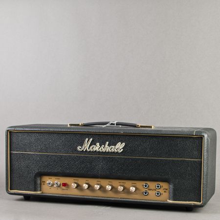 Marshall JTM45 MKII Head 2245 Reissue w/ Road Case 2002, Black thumbnail