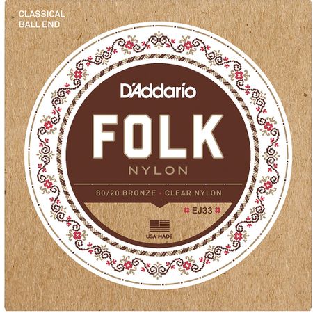 D'addario Folk Nylon Strings thumbnail
