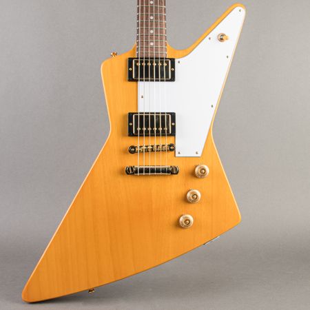 Epiphone Inspired by Gibson Custom Shop 1958 Korina Explorer 2022, Natural thumbnail