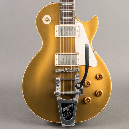Gibson Custom Shop 1957 Les Paul Standard w/bigsby 1997, Gold Top thumbnail