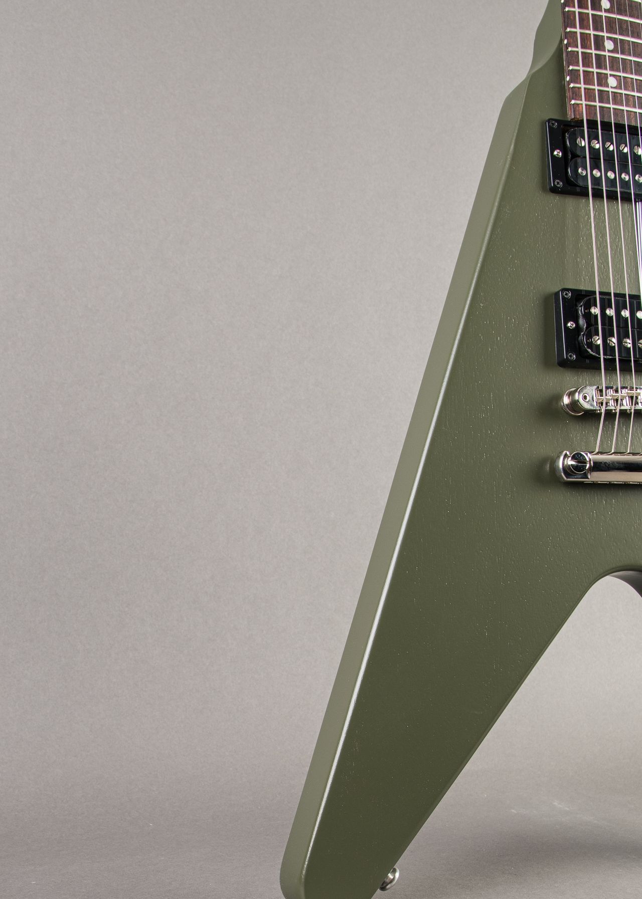 Carter Vintage - Gibson Flying V 2022, Olive Drab | Carter Vintage
