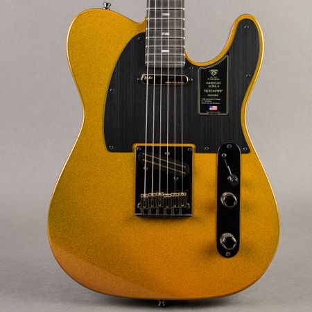 Fender 75th Anniversary American Ultra II Telecaster 2025, Liquid Gold thumbnail
