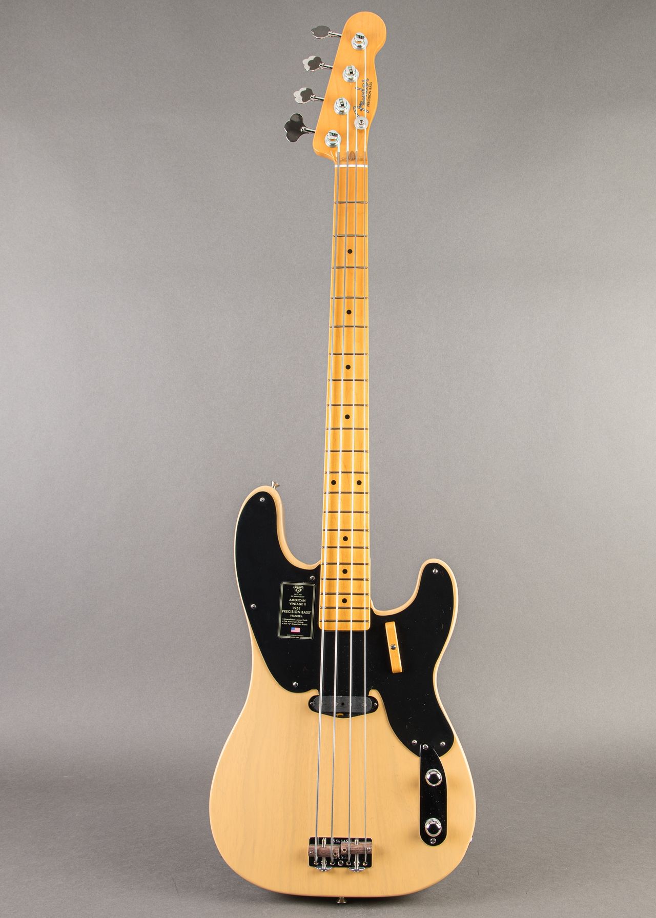 ベース Fender American Vintage Precision Bass Carter Vintage - Fender 75th Anniversary American Vintage II '51