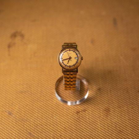 Sable 1970's Vintage Railroad Dial Timex Mercury Watch thumbnail