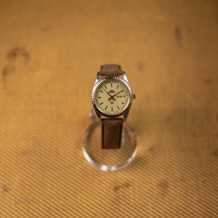 Sable 1970's Vintage Fluted Timex Watch thumbnail