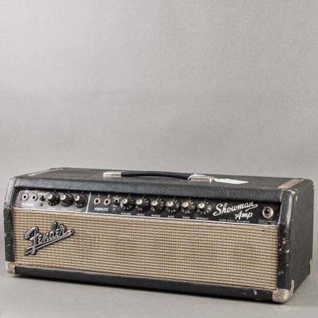 Fender Showman Head AB763 1965, Black thumbnail
