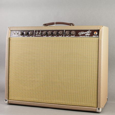 Fender (Clone Parts) Vibroverb 6G13 2x10 Combo 2010's, Brown thumbnail