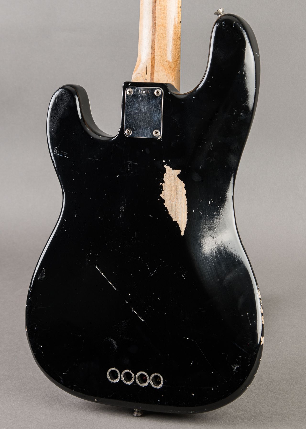 Carter Vintage - Fender Precision Bass 1956, Black - Refin