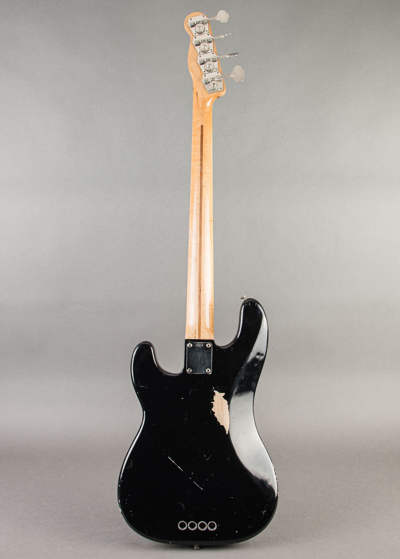 Carter Vintage - Fender Precision Bass 1956, Black - Refin