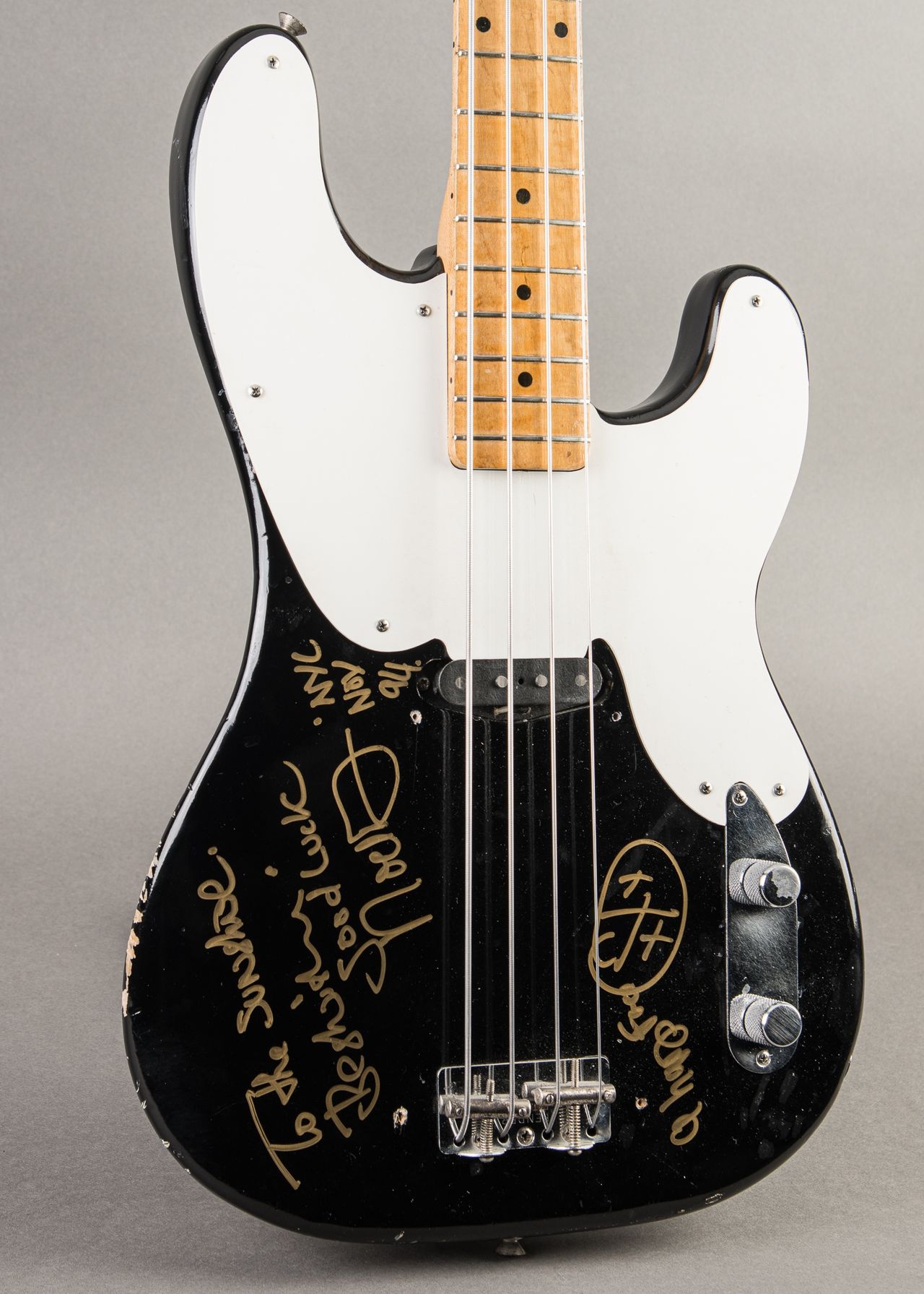 Carter Vintage - Fender Precision Bass 1956, Black - Refin