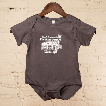 Carter Vintage Charcoal Onesie thumbnail