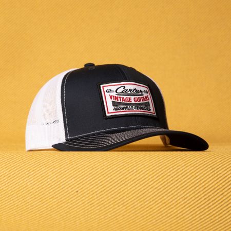 Carter Vintage Navy/White Classic Patch Hat thumbnail
