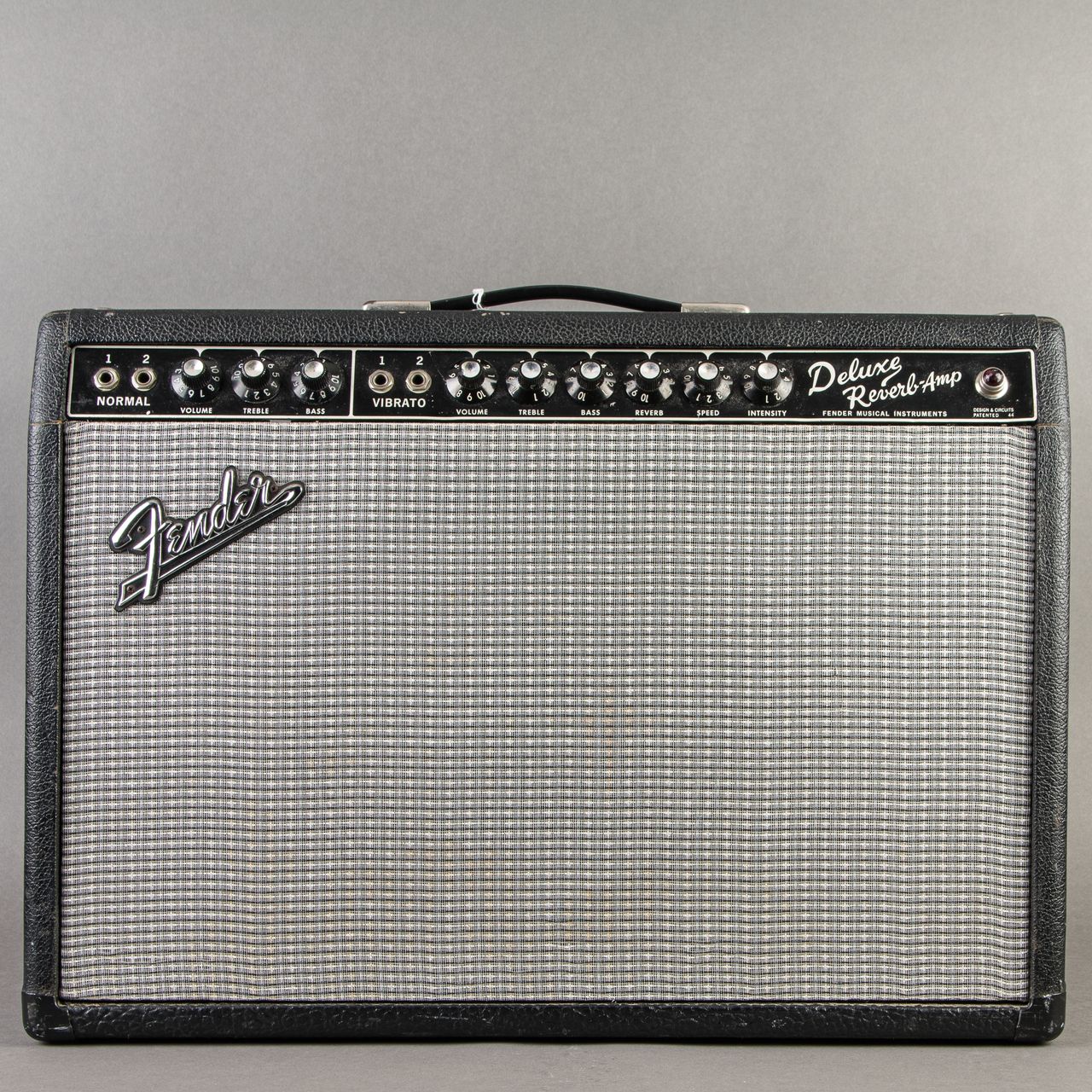 Carter Vintage - Fender Deluxe Reverb AB763 1965, Black | Carter