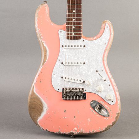 Partscaster Strat Style 2010's, Shell Pink thumbnail