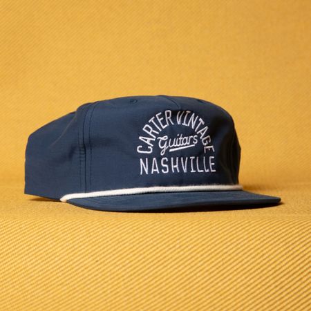 Carter Vintage Blue Rope Hat thumbnail