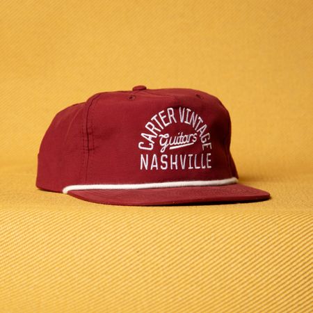 Carter Vintage Red Rope Hat thumbnail
