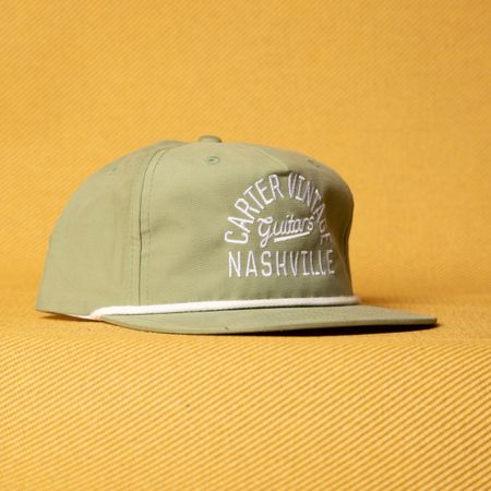 Carter Vintage Sage Rope Hat thumbnail