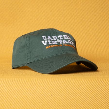 Carter Vintage Emerald Green Dad Hat thumbnail
