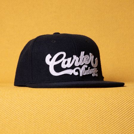 Carter Vintage Navy Wool Hat thumbnail
