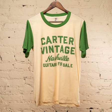 Carter Vintage Green Ringer Tee thumbnail