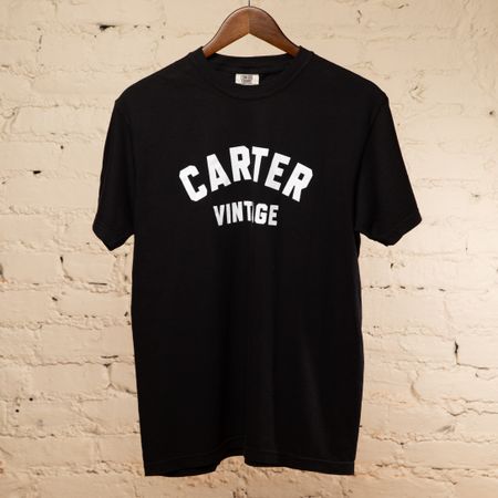 Carter Vintage Black Block Tee thumbnail