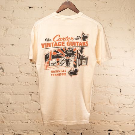 Carter Vintage Ivory Mural Tee thumbnail