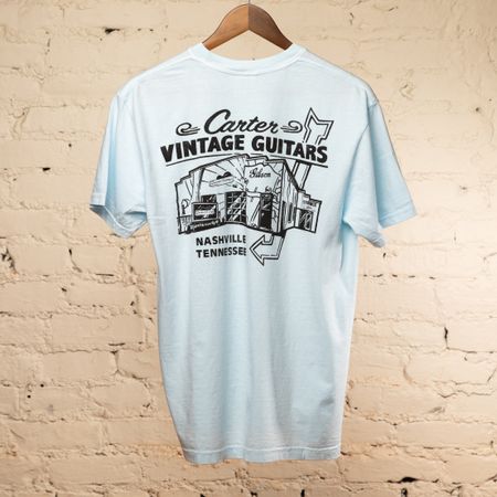 Carter Vintage Light Blue Mural Tee thumbnail