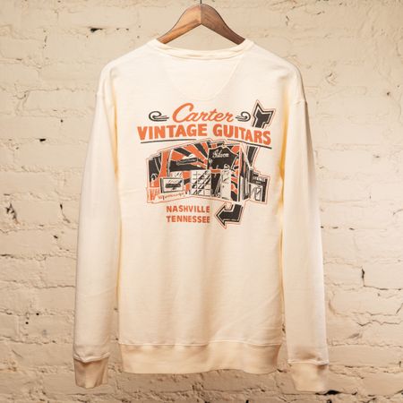 Carter Vintage Ivory Mural Crewneck thumbnail