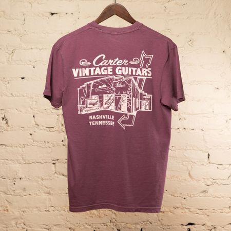 Carter Vintage Berry Mural Tee thumbnail