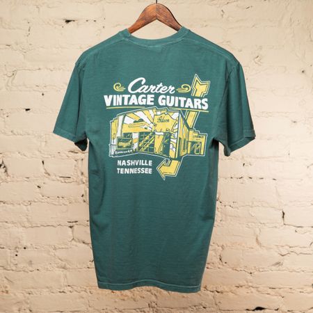 Carter Vintage Emerald Mural Tee thumbnail