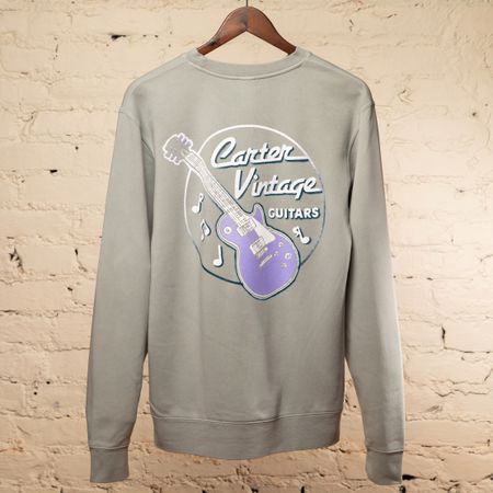 Carter Vintage Seafoam Guitar Crewneck thumbnail