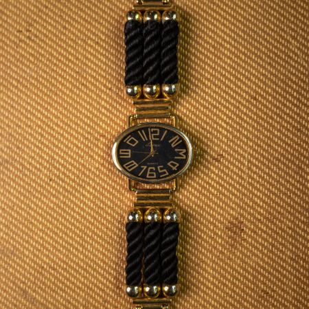 Sable 1970's Vintage Rope Band Statement Watch thumbnail